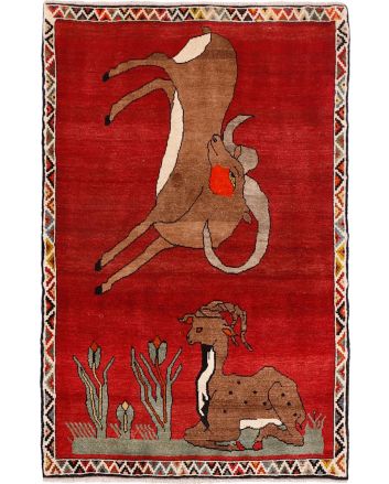 Kashghai Old Figural 108x168cm