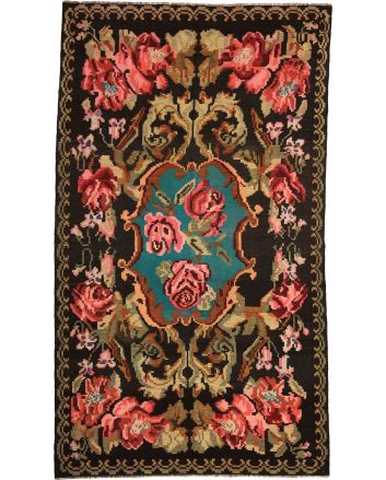 Rose Kelim Old 185x317cm
