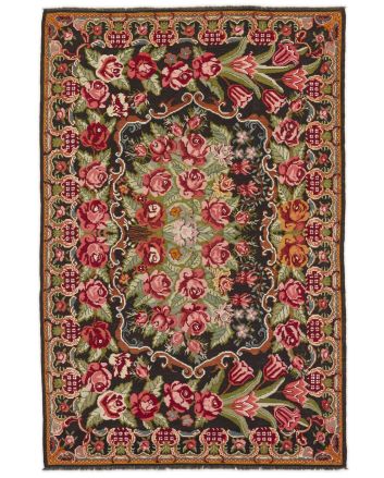 Rose kelim old 221x332cm