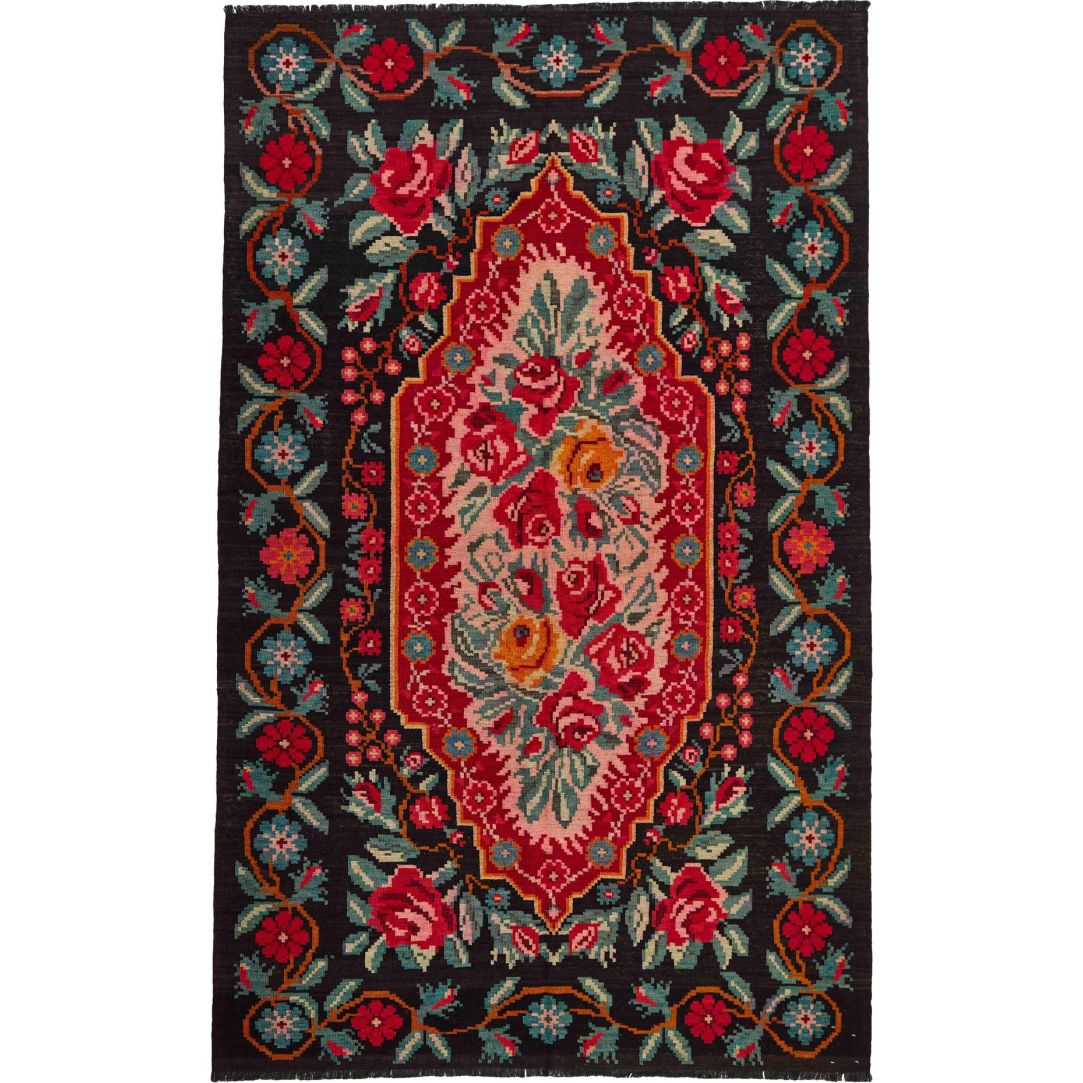 Rose Kelim Old 195x318cm