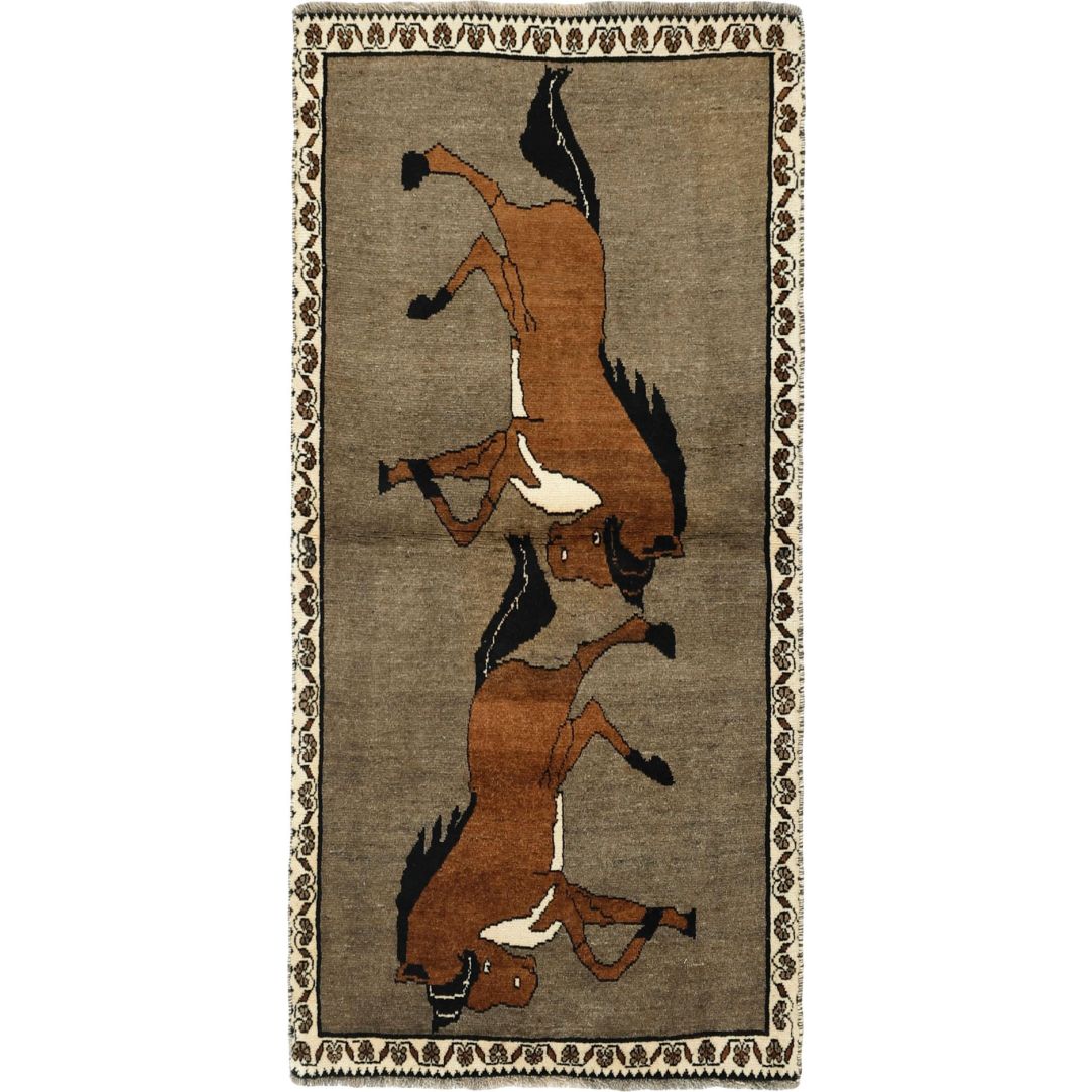 Kashghai Old Figural 101x209cm